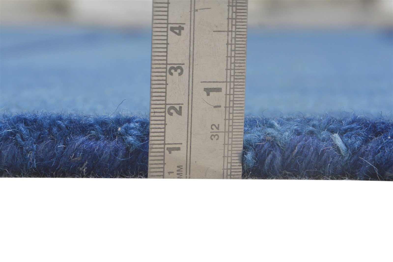 5' X 8' Rug Wool Blue Modern Hand Tufted Shibori Tie Dye Room Size Carpet   7865206407317