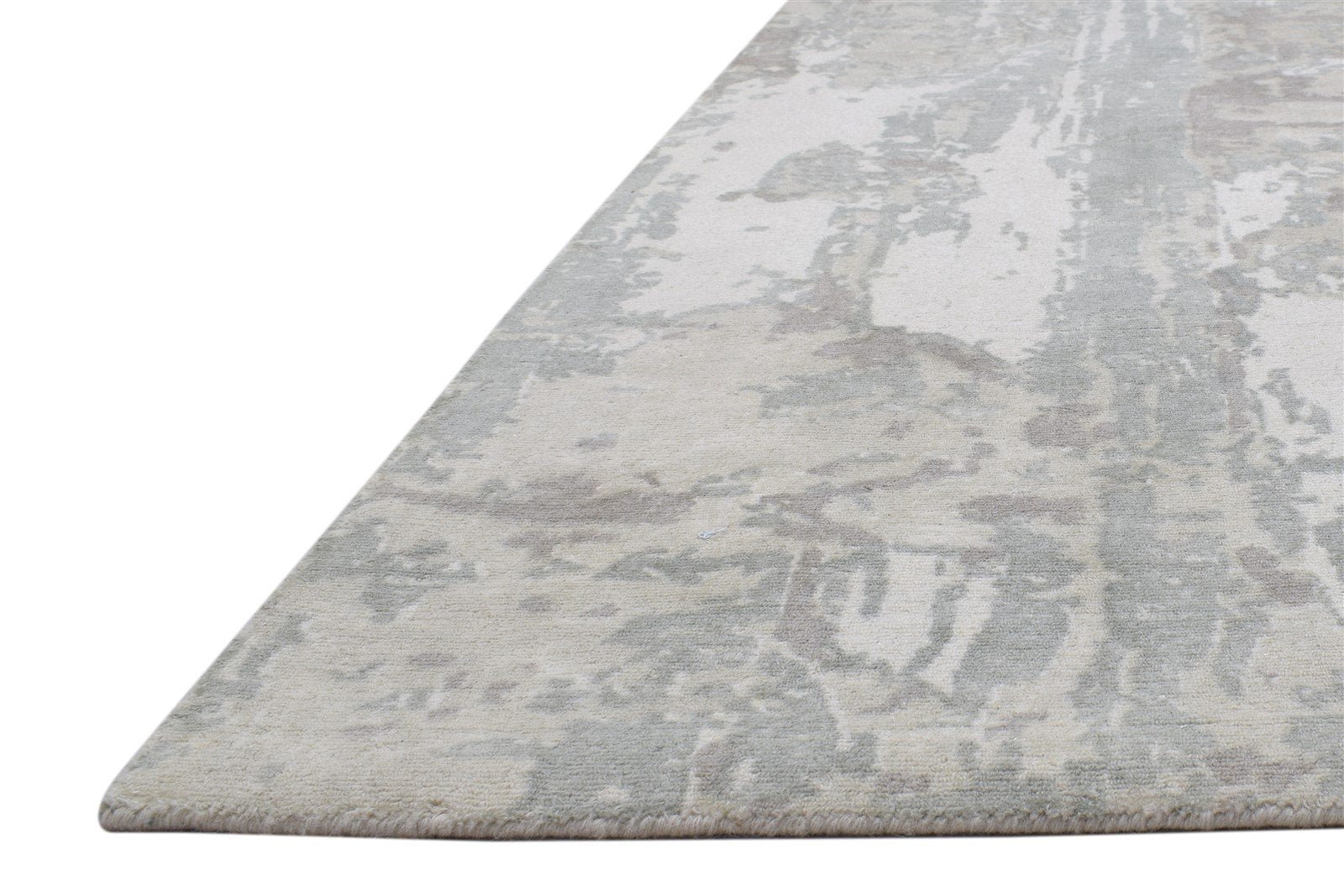 5' X 8' Rug Wool Grey Modern Handloom Scandinavian Abstract Room Size Carpet   7864149541013