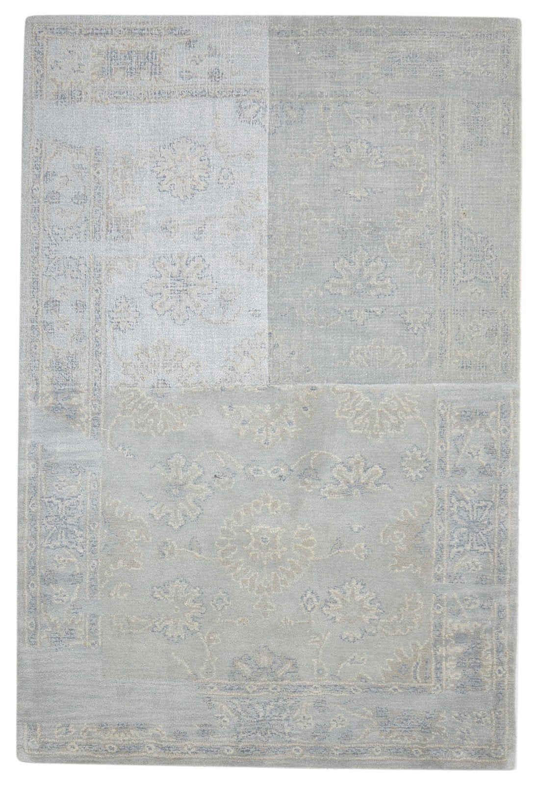 5' X 8' Rug Wool Grey Persien Hand Tufted Oushak Oriental Room Size Carpet   7864329339029