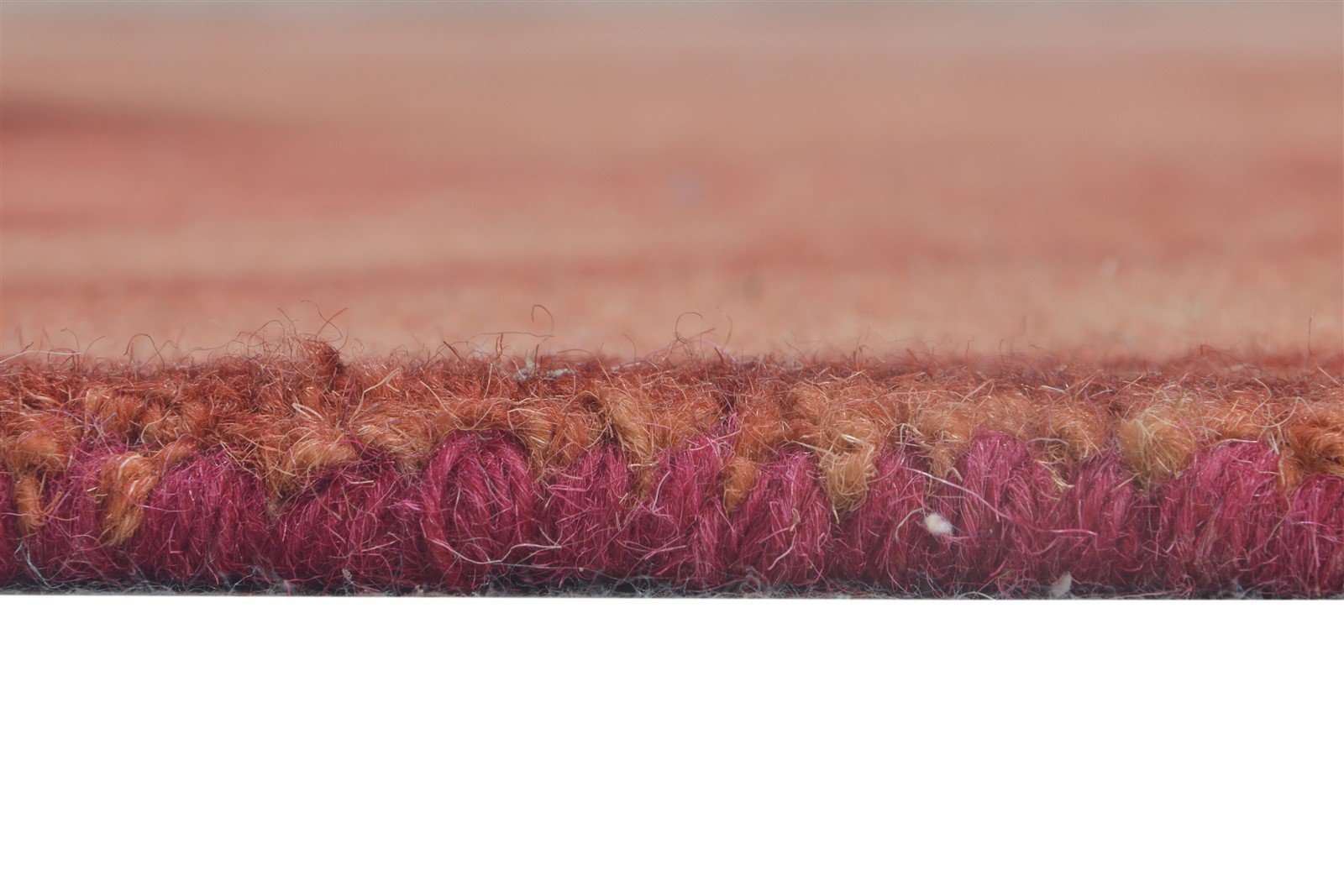 5' X 8' Rug Wool Red Modern Hand Tufted Shibori Tie Dye Room Size Carpet   7865174917269