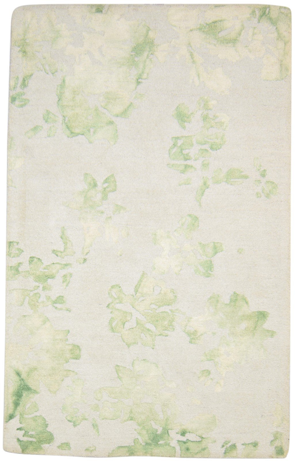 Robbi 5' X 8' Rug Wool Sage Modern Hand Tufted Shibori Tie Dye   7864155078805
