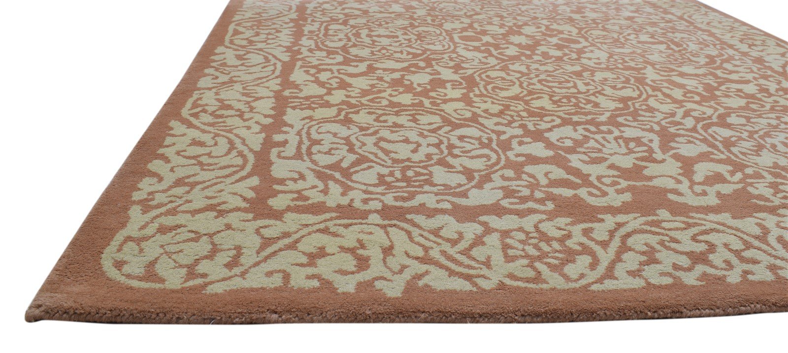5' X 8' Rug Wool / Silk Red Persian Hand Tufted Indian Oriental Room Size Carpet   7860687143061