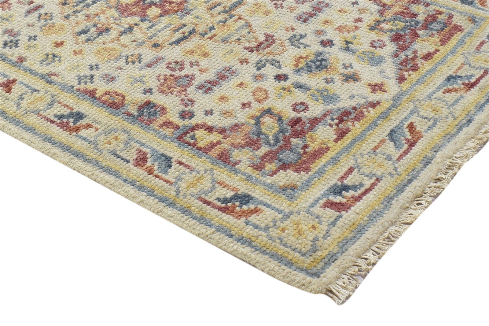 Oatmeal Wool Rug 2X3 Persian-Persian/Oriental Hand Knotted Kazak Oriental Small 