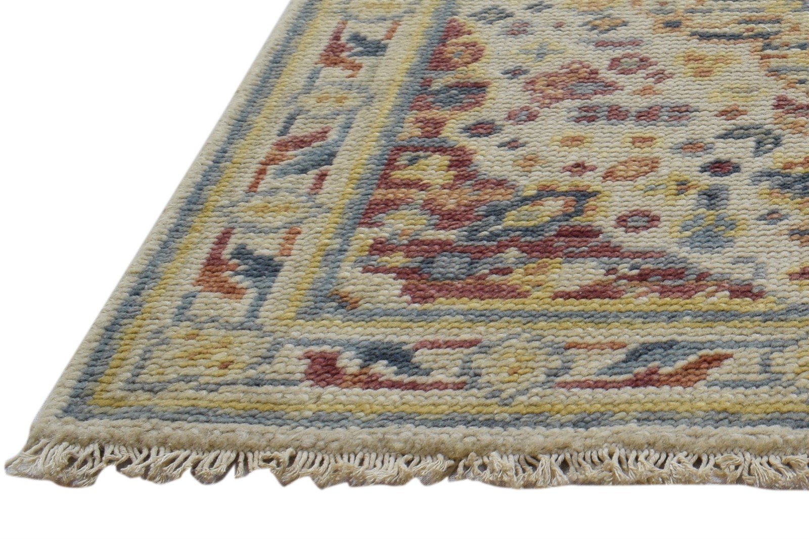 Oatmeal Wool Rug 2X3 Persian-Persian/Oriental Hand Knotted Kazak Oriental Small