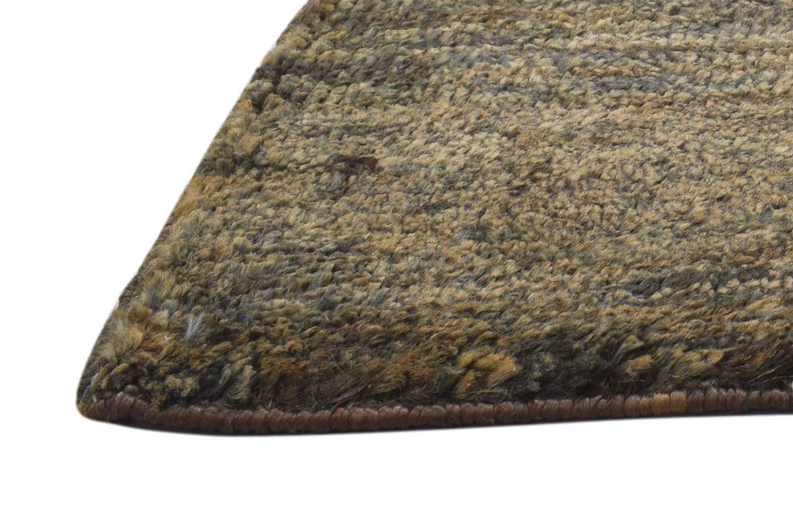 Charcoal Jute Rug 2' X 3' Modern Hand Knotted Scandinavian Solid Small Carpet 