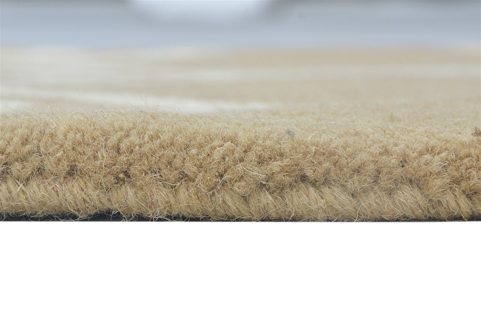 2' X 2' Rug Wool Beige Modern Hand Tufted Moroccan Trellis Small Carpet  Area Rug 