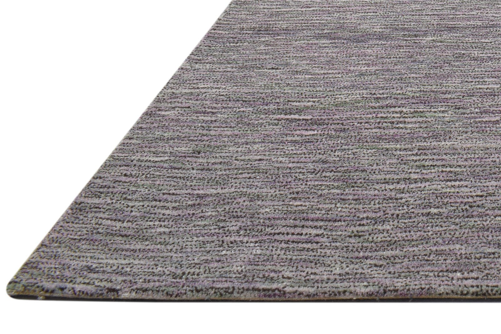 Hand Tufted Charcoal Wool Rug 2' X 3' Modern Scandinavian Solid Small Carpet 