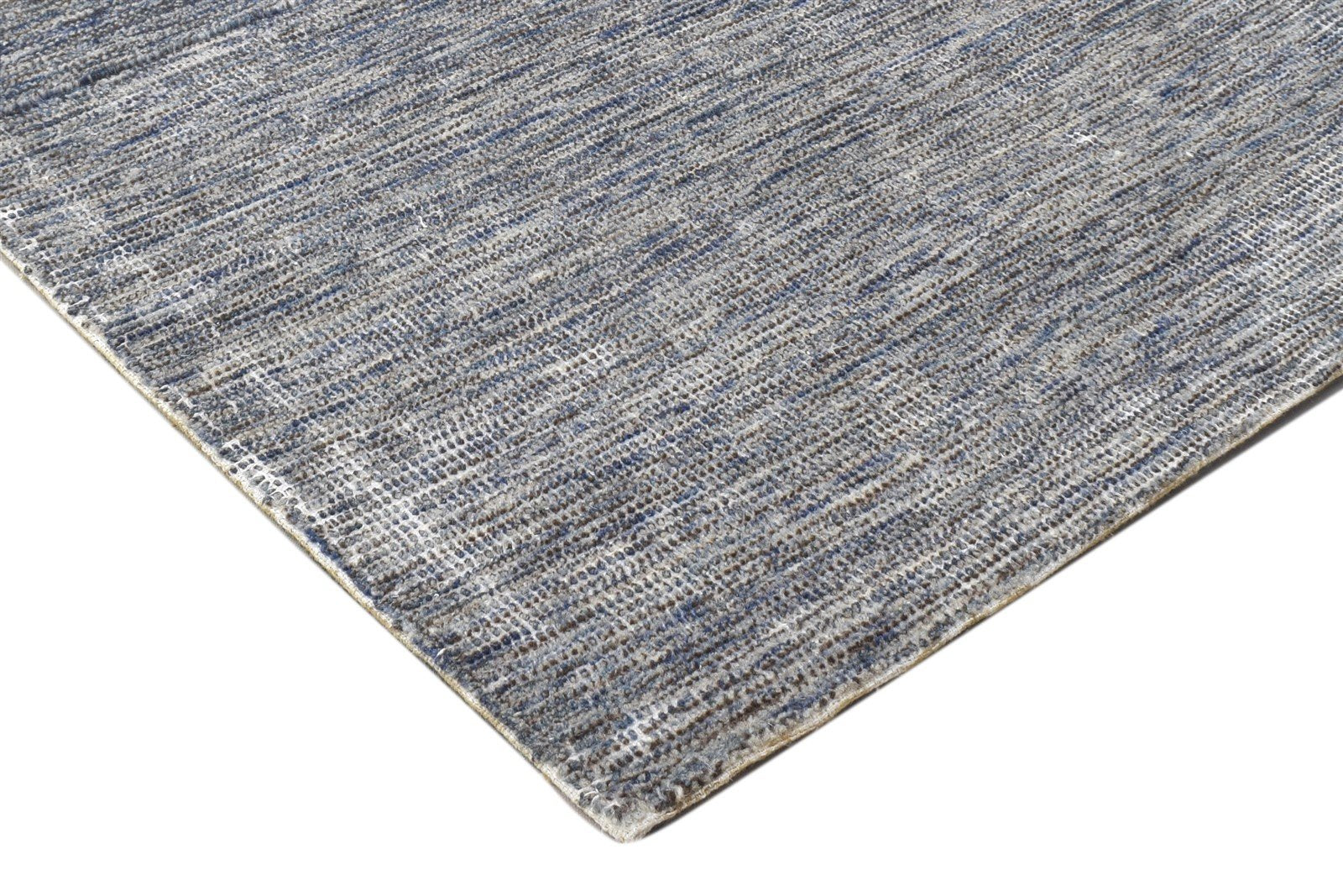 Hand Tufted Grey Wool Rug 2' X 3' Modern Scandinavian Solid Small Carpet 