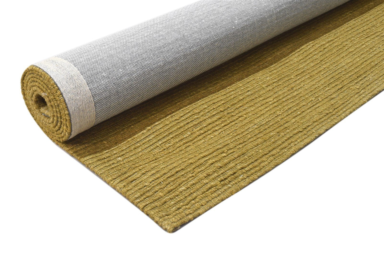 Sage Jute Rug 5' X 8' Modern Jacquard Loom Scandinavian Solid Room Size Carpet 