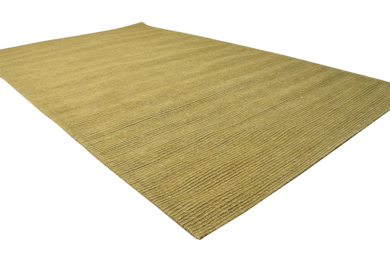 Sage Jute Rug 5' X 8' Modern Jacquard Loom Scandinavian Solid Room Size Carpet 