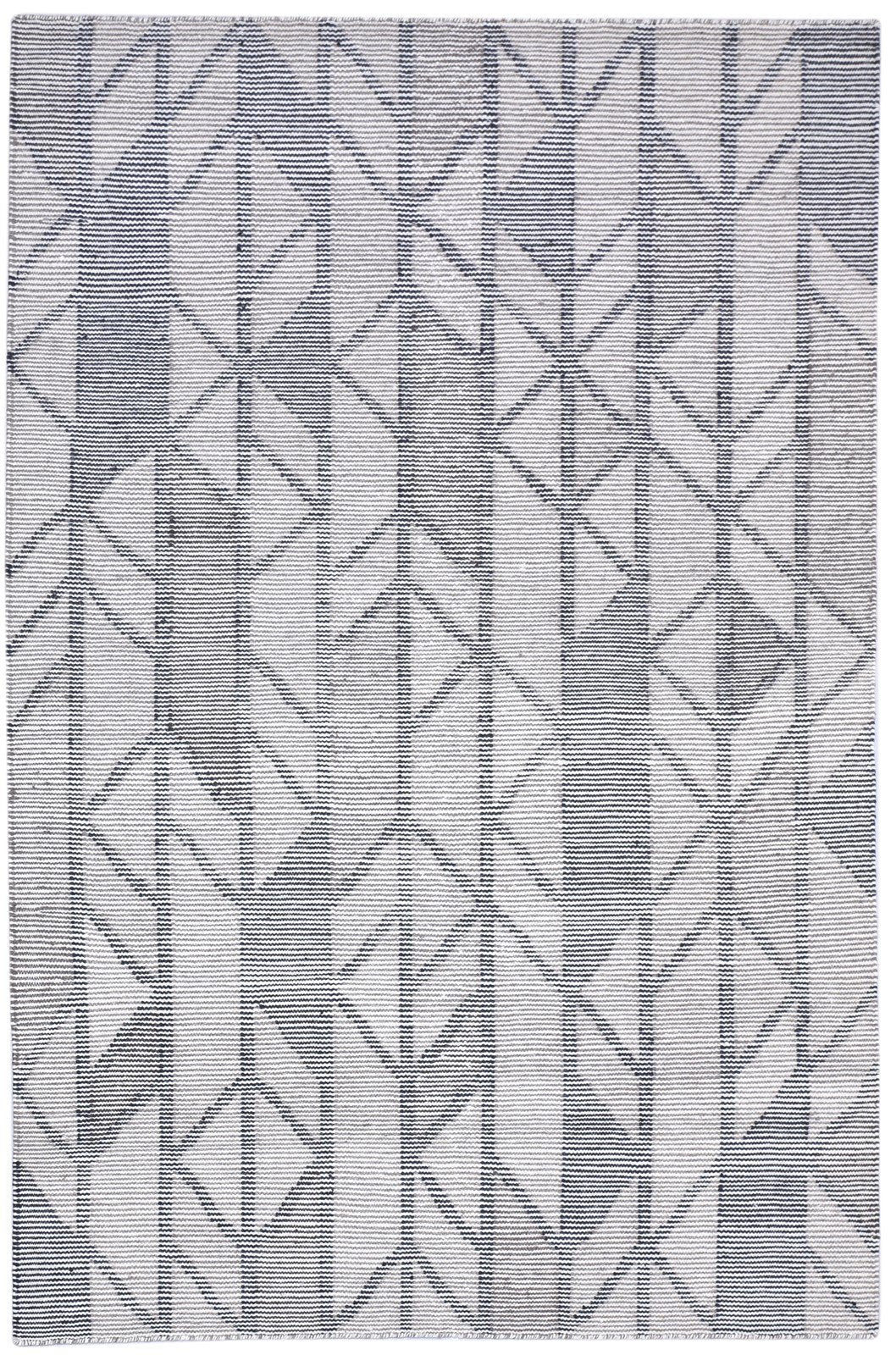 5' X 8' Rug Wool Grey Modern Dhurrie Moroccan Galaxy Room Size Carpet 