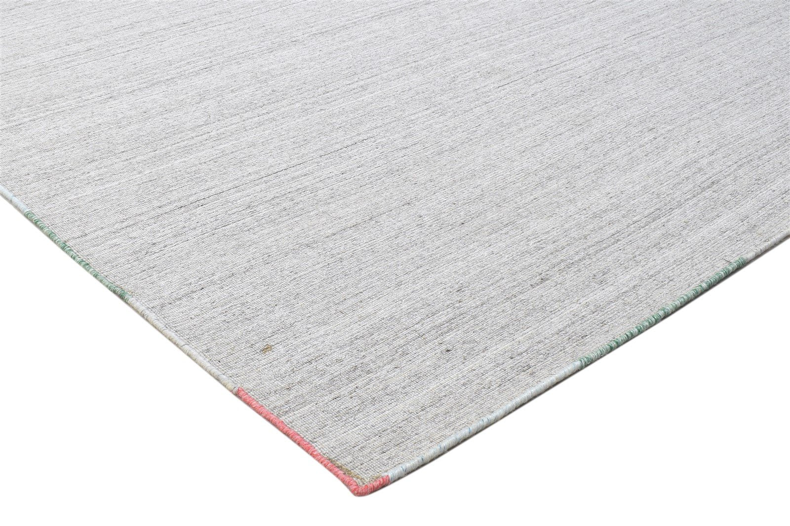 5' X 8' Rug Silk Silver Modern Handloom Scandinavian Solid Room Size Carpet 