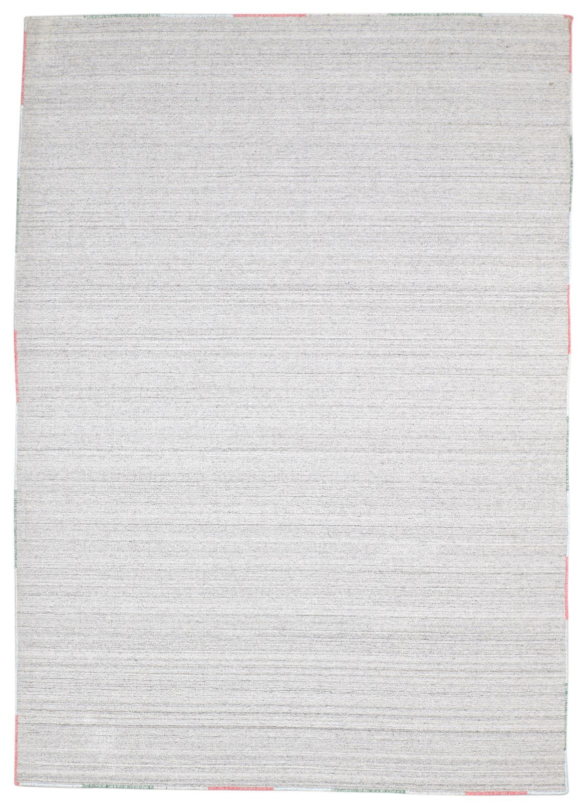 5' X 8' Rug Silk Silver Modern Handloom Scandinavian Solid Room Size Carpet 