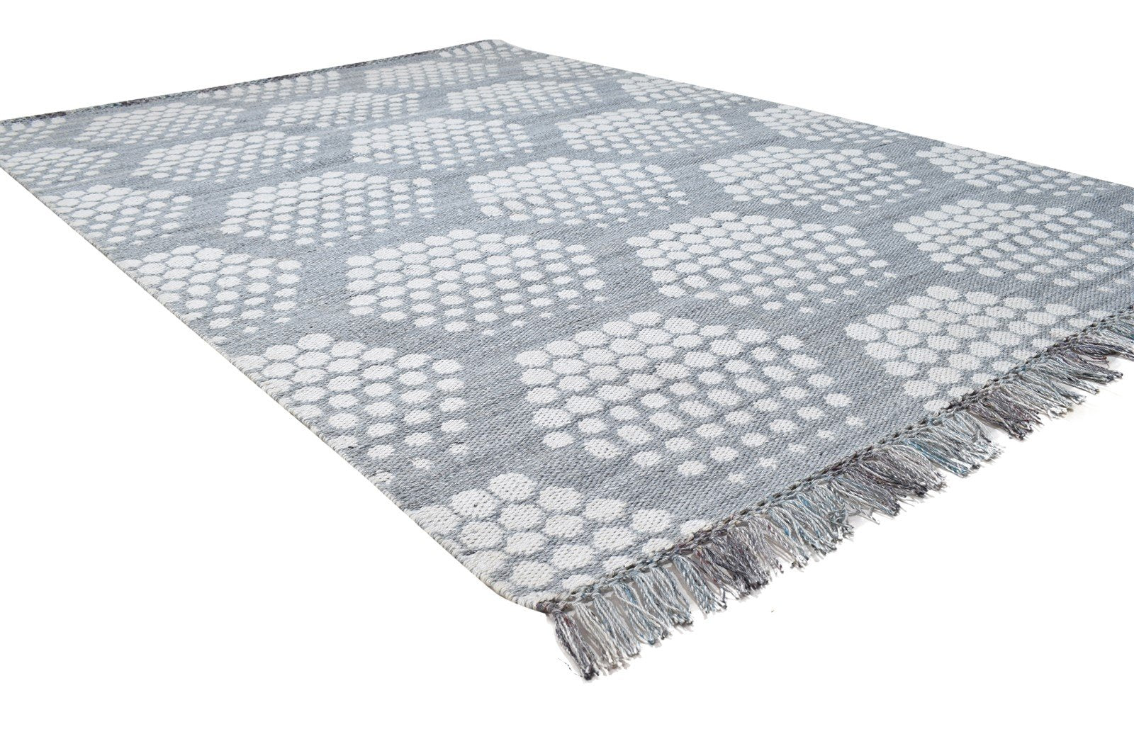 5X8 Rug Pet Yarn Grey Modern Jacquard Loom Moroccan Geometric Room Size Carpet  Area Rug 