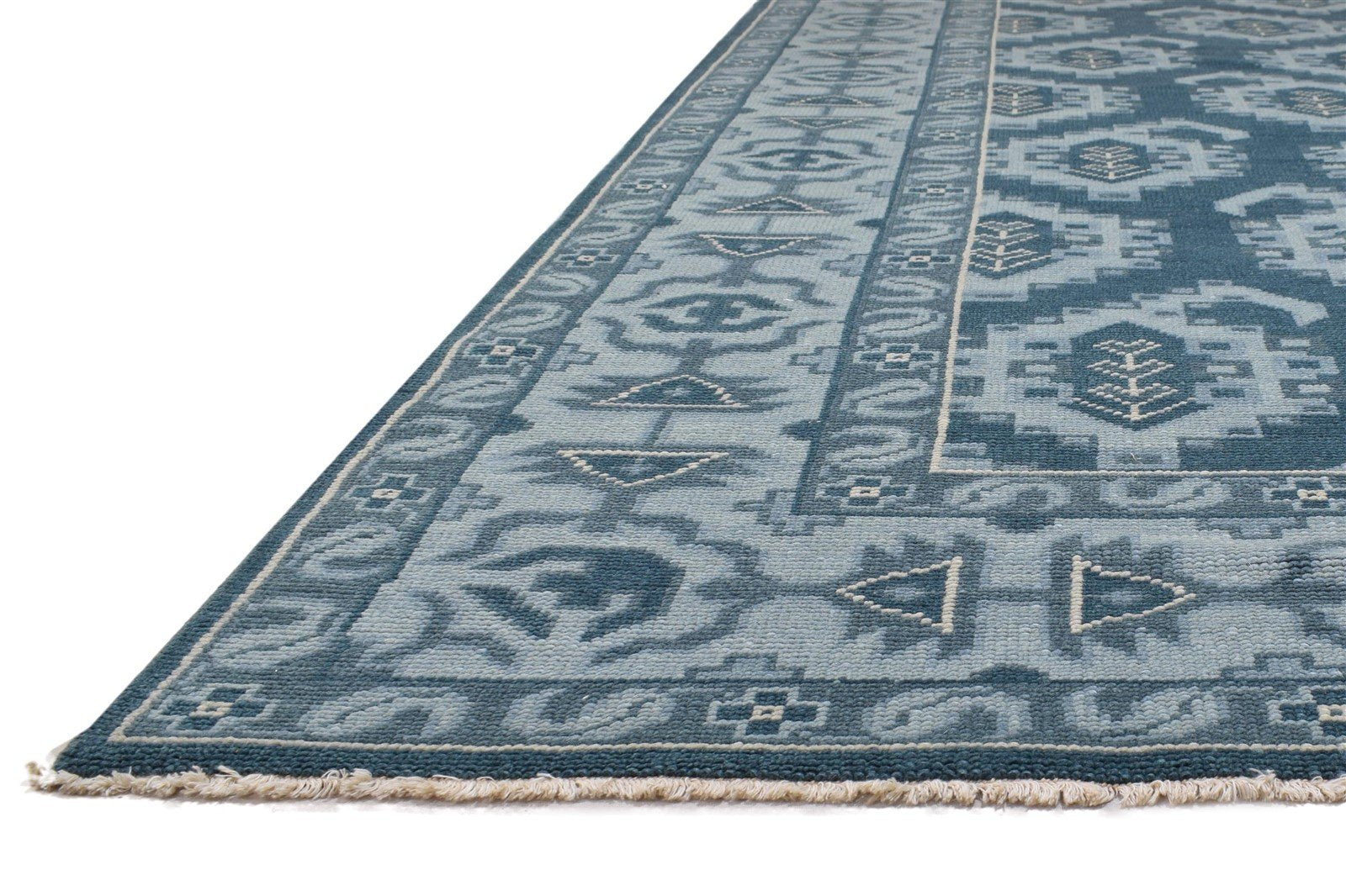 Charcoal Wool Rug 8' X 10' Persian Hand Knotted Oriental Paisley Large Carpet 