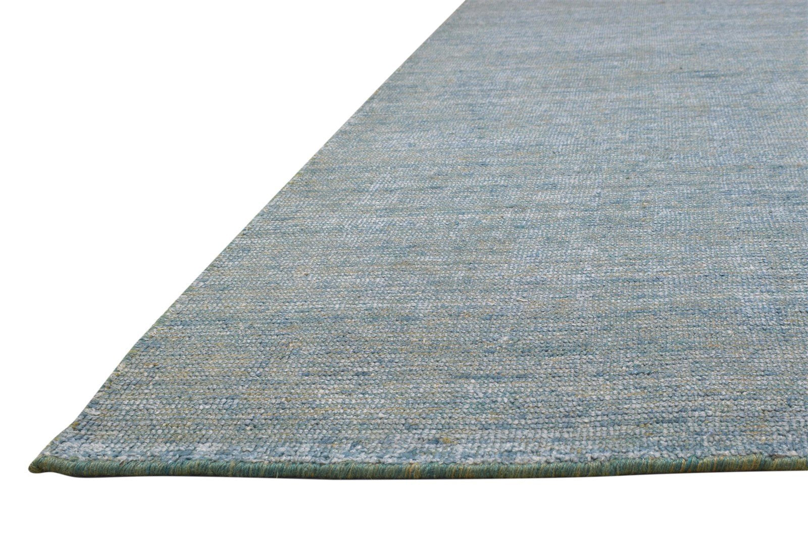 Dark Grey Jute / Silk Rug 6X9 Modern Hand Woven Scandinavian Solid Room Size 