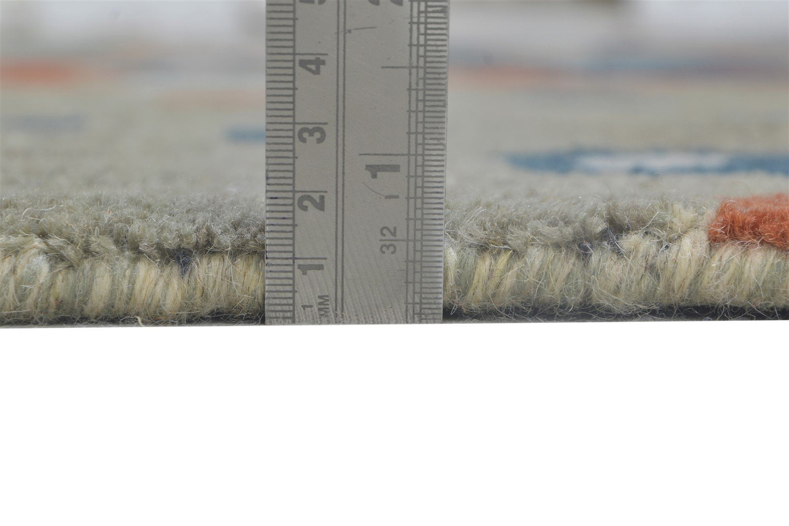 Grey Wool Rug 6' X 9' Modern Hand Knotted Bohemian Abstract Room Size Carpet  Area Rug 
