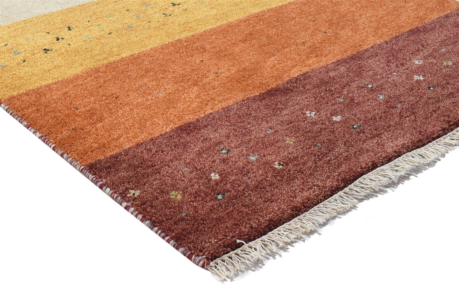 3' X 5' Rug Wool Rust Persien Hand Knotted Gabbeh Tribal Room Size Carpet 