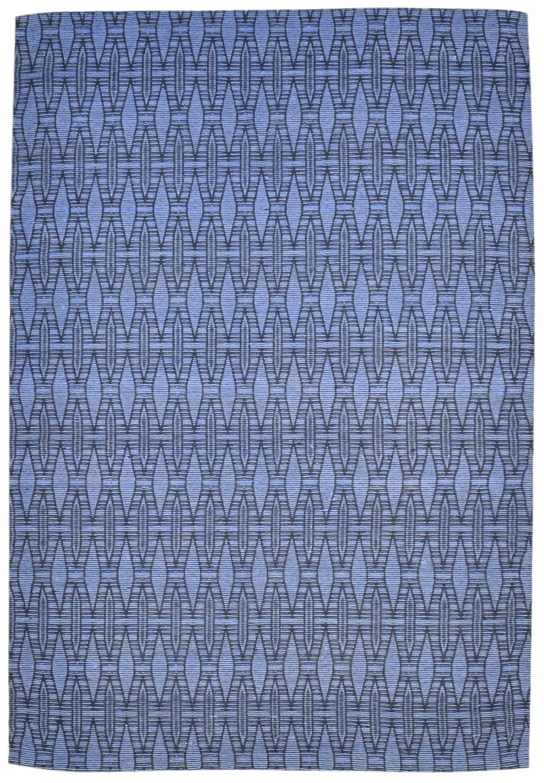 5X7 Rug Jacquard Blue Modern Jacquard Loom Bohemian Oriental Room Size Carpet   7864467685525