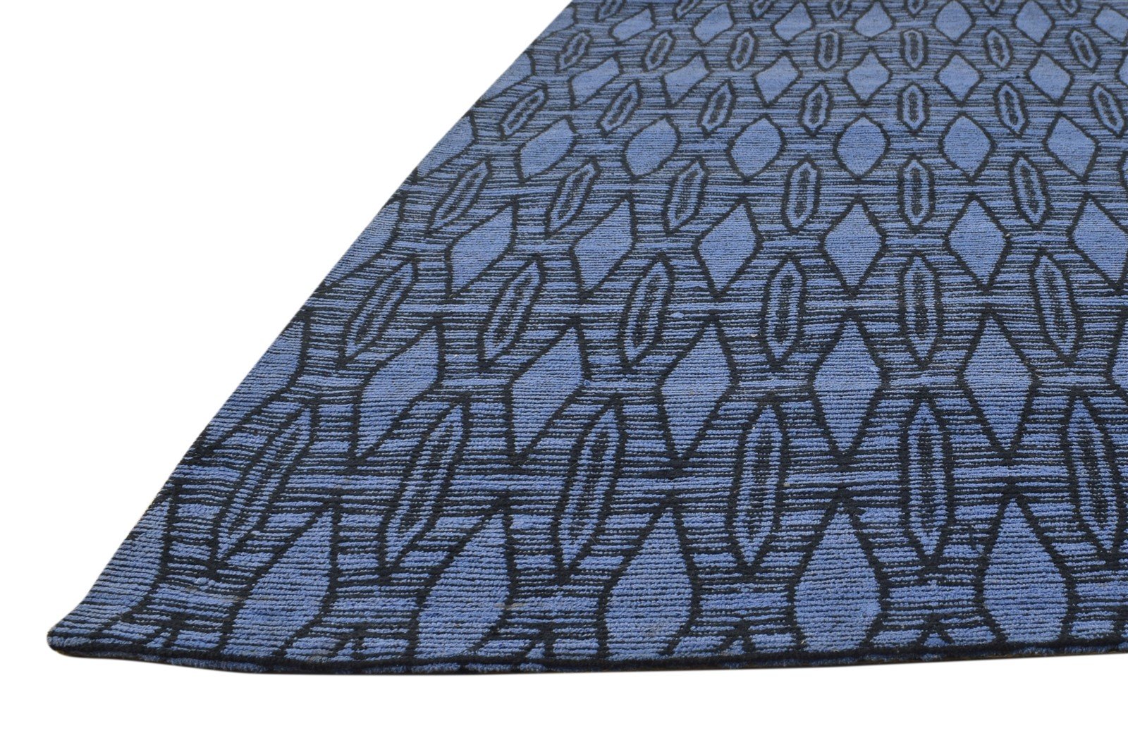5X7 Rug Jacquard Blue Modern Jacquard Loom Bohemian Oriental Room Size Carpet   7864467685525
