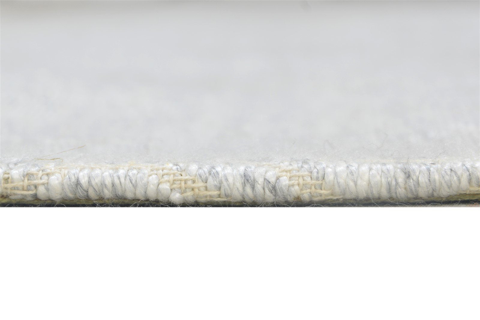 5X7 Rug Silk Off-White Modern Jacquard Loom Scandinavian Diamond Room Size   7864466899093