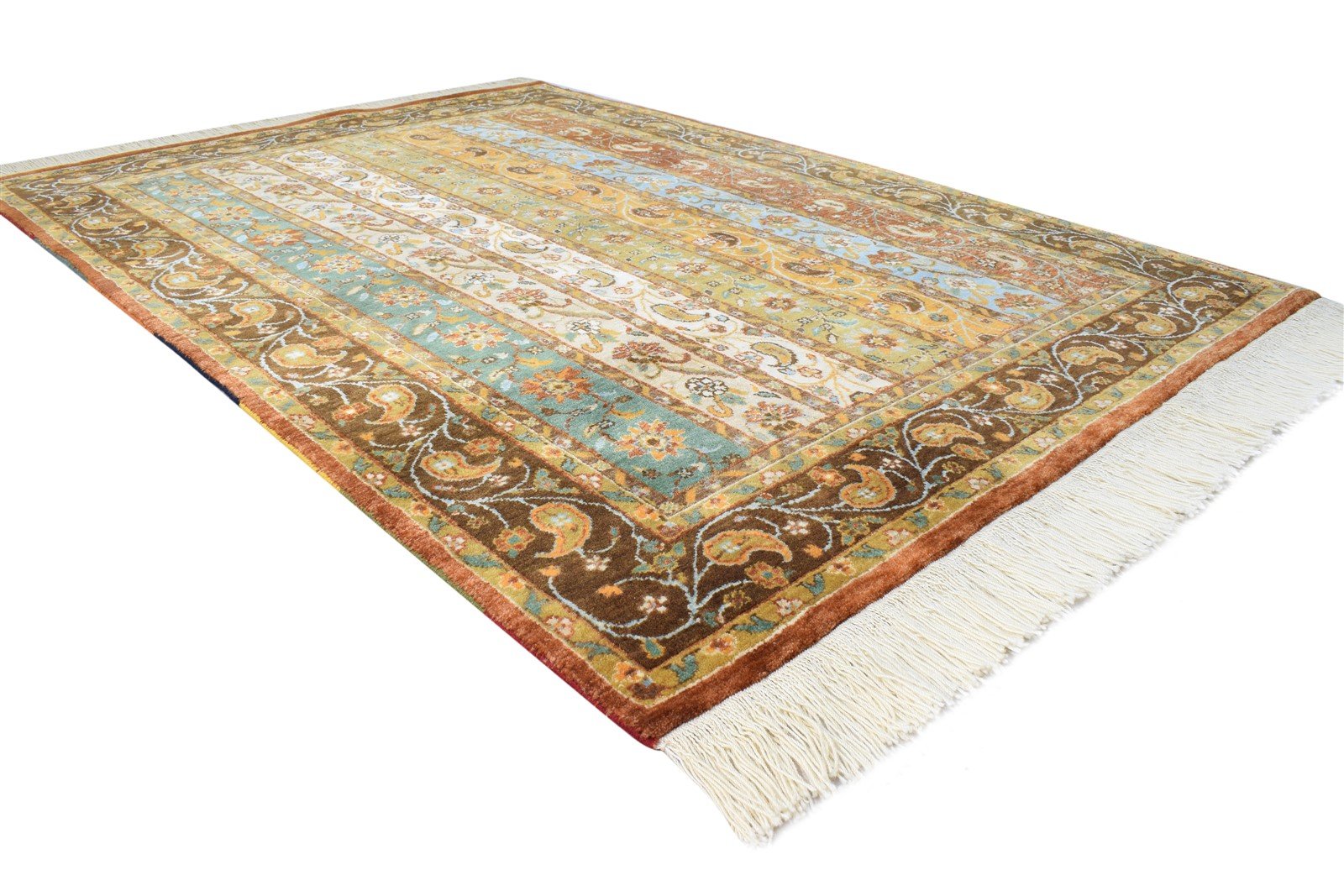 Dolores 5X7 Rug Wool Multi Color Tribal Hand Knotted Southwestern Oriental   7865128714389