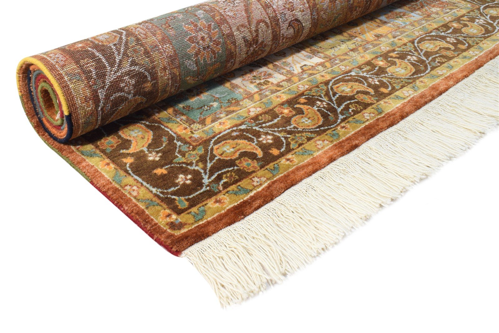 Dolores 5X7 Rug Wool Multi Color Tribal Hand Knotted Southwestern Oriental   7865128714389