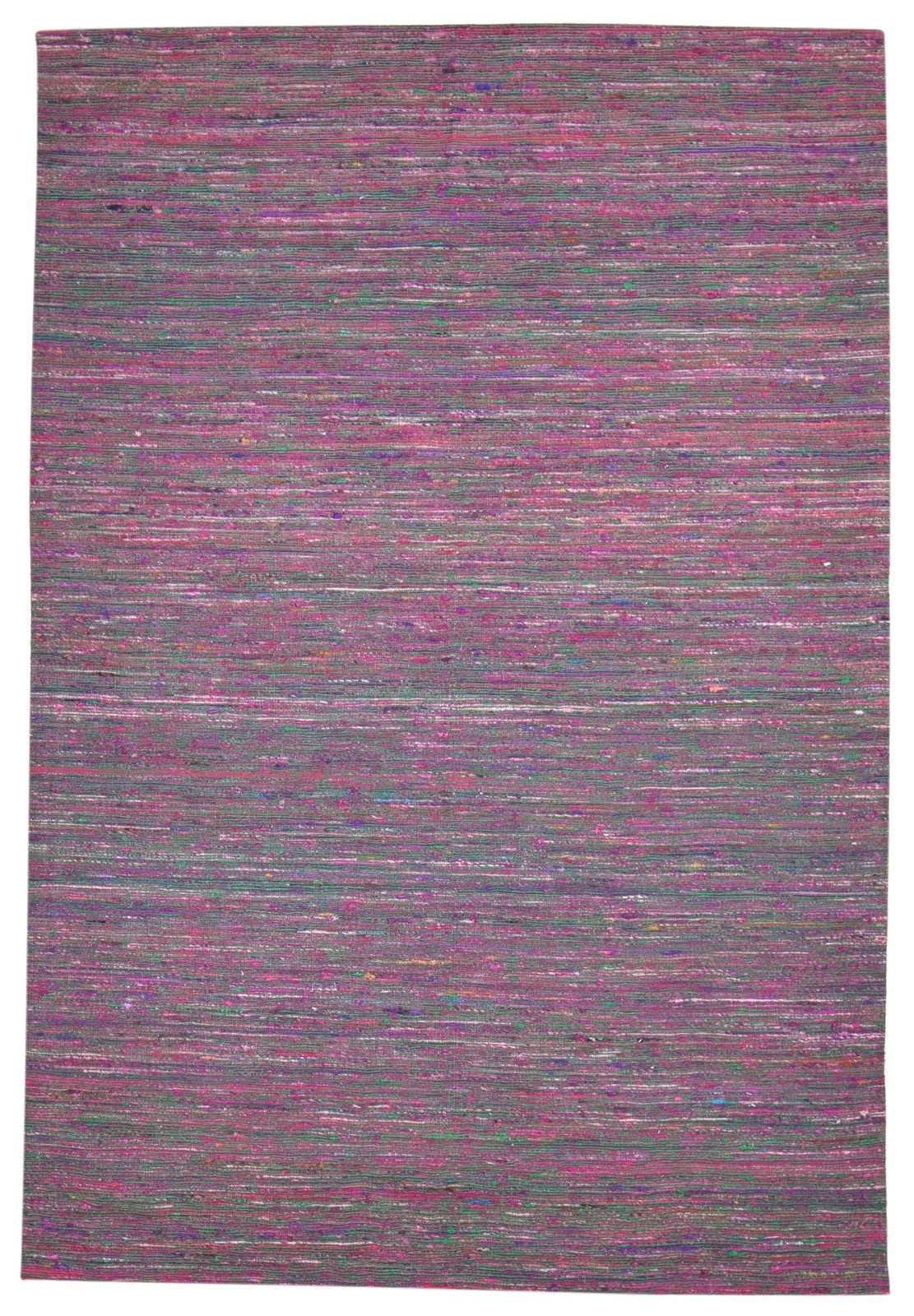 5X7 Rug Wool / Silk Purple Modern Jacquard Loom Bohemian Solid Room Size Carpet   7864177361045