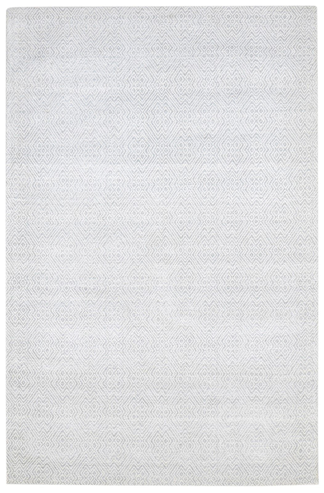 5X8 Rug Jacquard Grey Modern Jacquard Loom Scandinavian Geometric Room Size   7864464638101