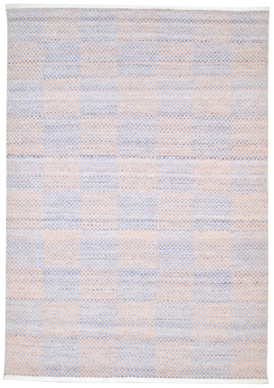 5X8 Rug Pet Yarn Beige Modern Hand Woven Scandinavian Geometric Room Size Carpet   7864164581525