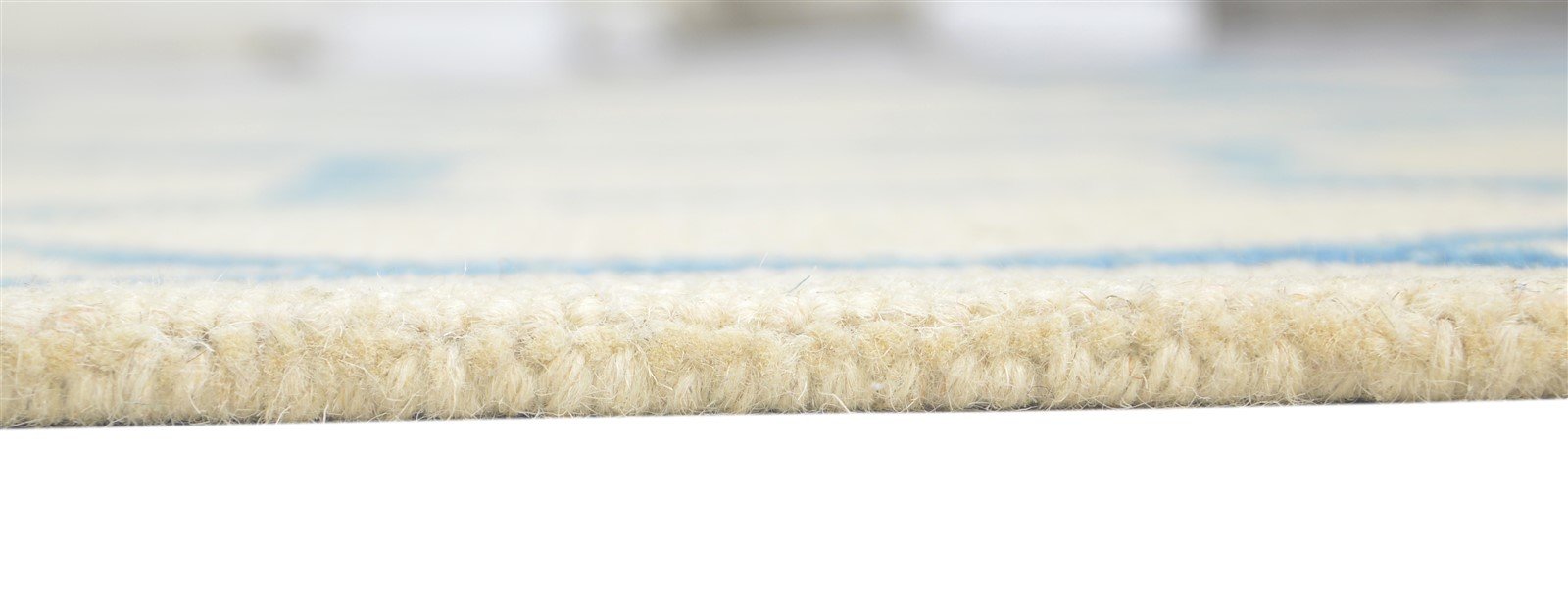 5X8 Rug Wool Ivory Modern Hand Tufted Scandinavian Geometric Room Size Carpet   7860686749845