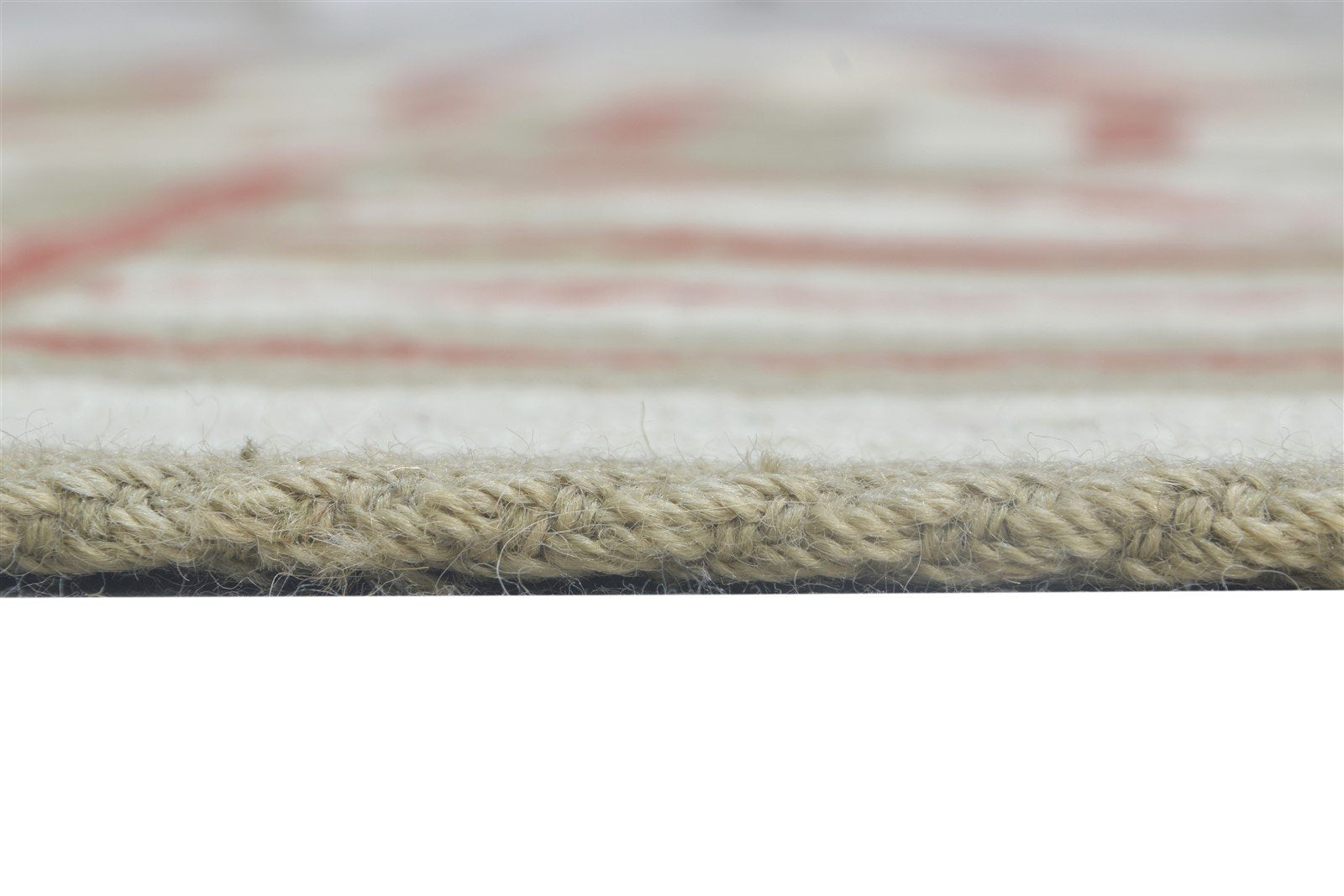 5X8 Rug Wool Off-White Modern Jacquard Loom Scandinavian Plaids Room Size Carpet   7865054134421