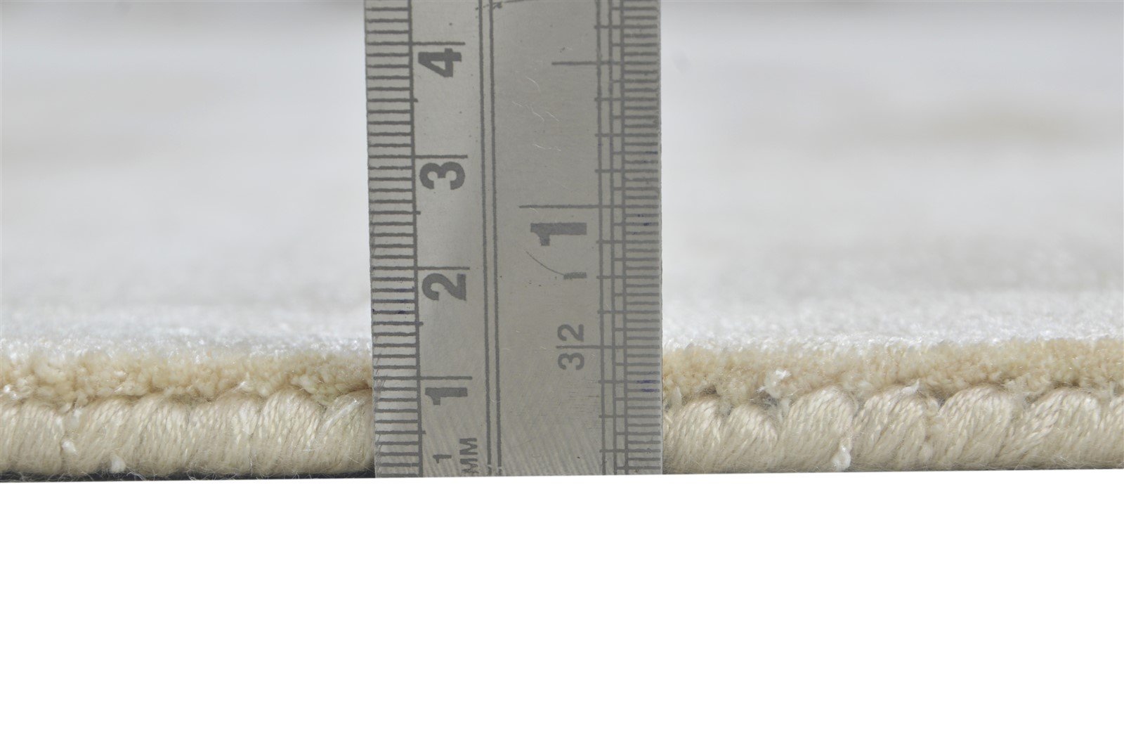 6' X 6' Rug Silk Beige Modern Handloom Scandinavian Solid Room Size Carpet   7864819875989