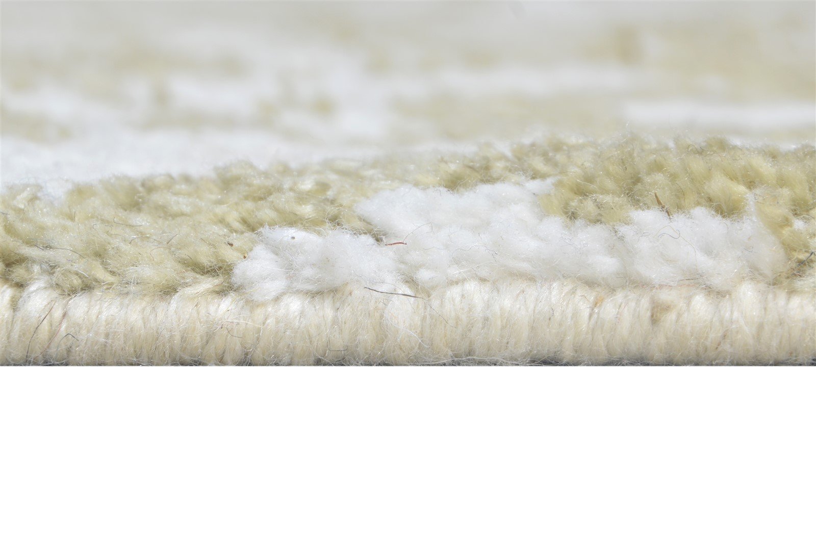 6' X 8' Rug Pet Yarn Gold Modern Hand Knotted Moroccan Abstract Room Size Carpet   7864795332757
