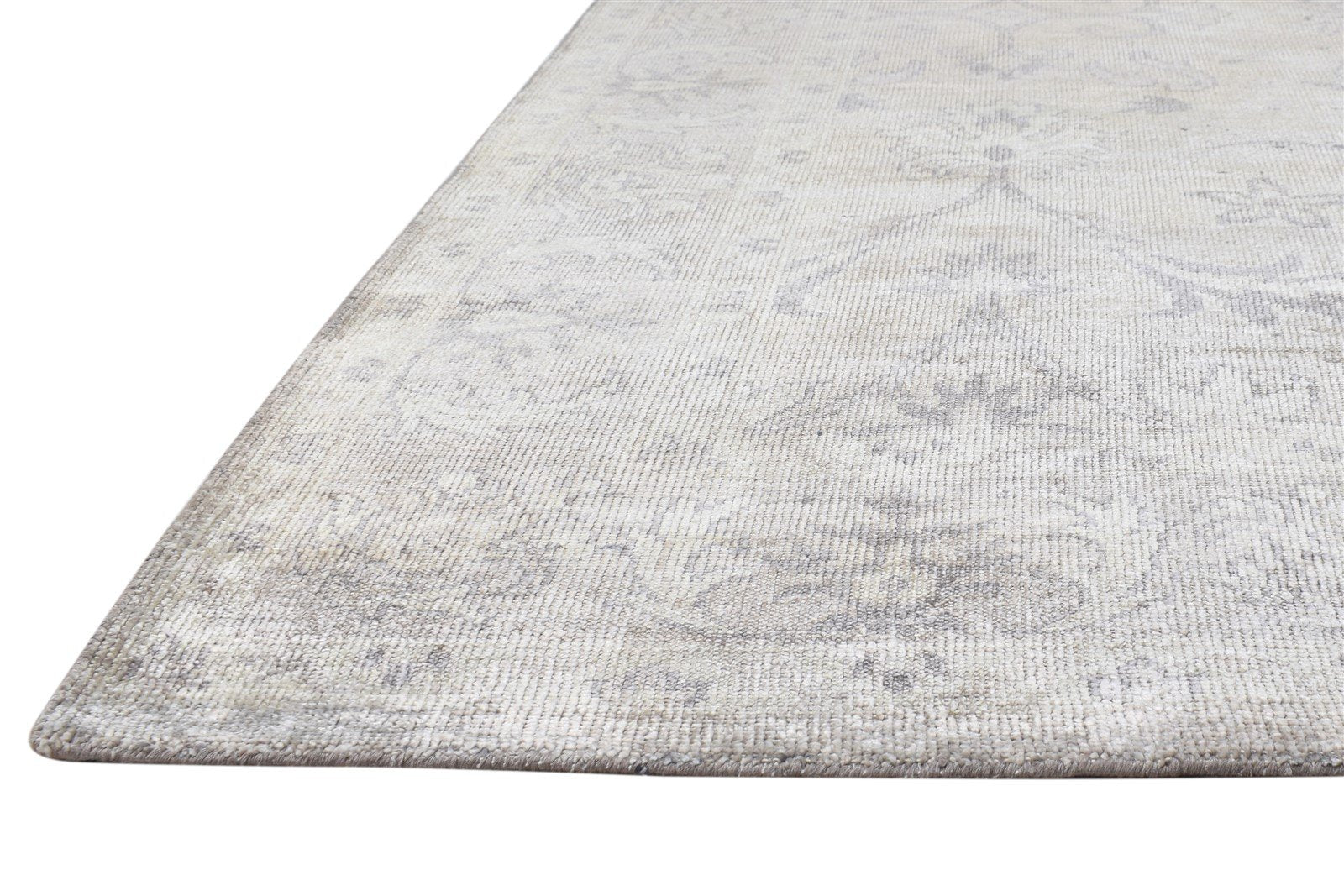 6' X 8' Rug Silk Grey Persian Hand Knotted Oushak Oriental Room Size Carpet   7864803917973