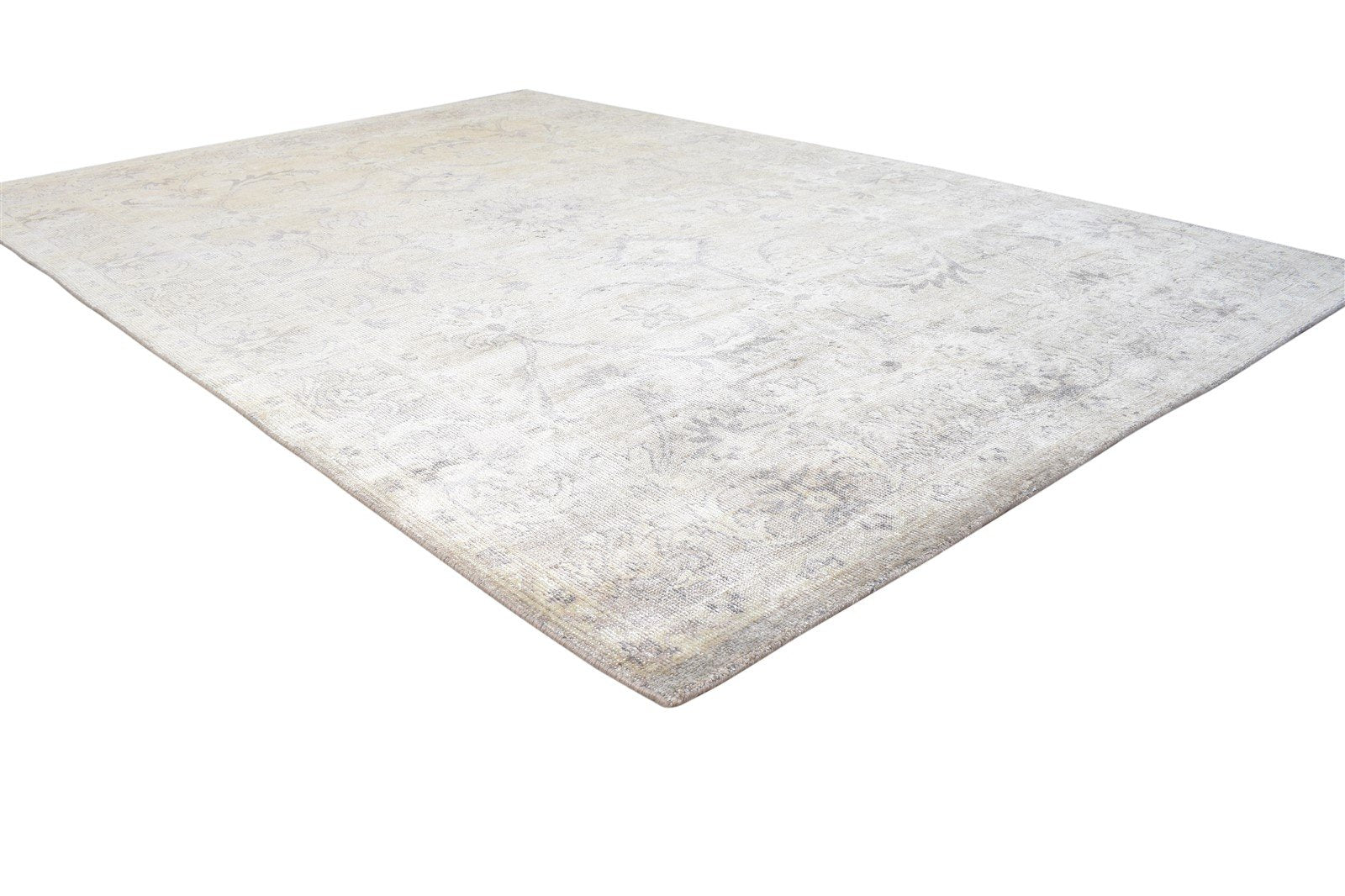 6' X 8' Rug Silk Grey Persian Hand Knotted Oushak Oriental Room Size Carpet   7864803917973