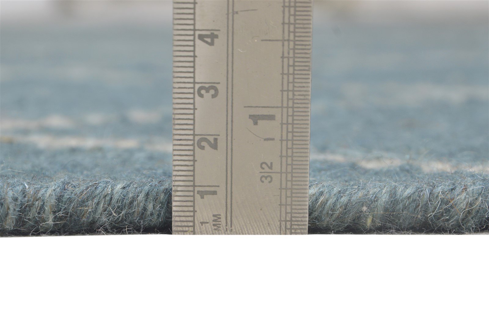 6' X 8' Rug Wool Blue Modern Dhurrie Moroccan Diamond Large Carpet   7864816271509