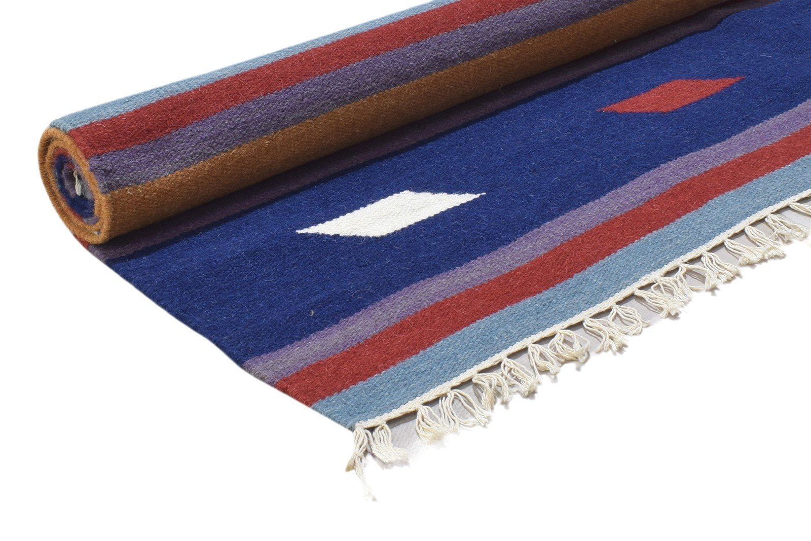 Brinna 6' X 8' Rug Wool Multi Color Persian Dhurrie Oriental Tribal   7864354963605