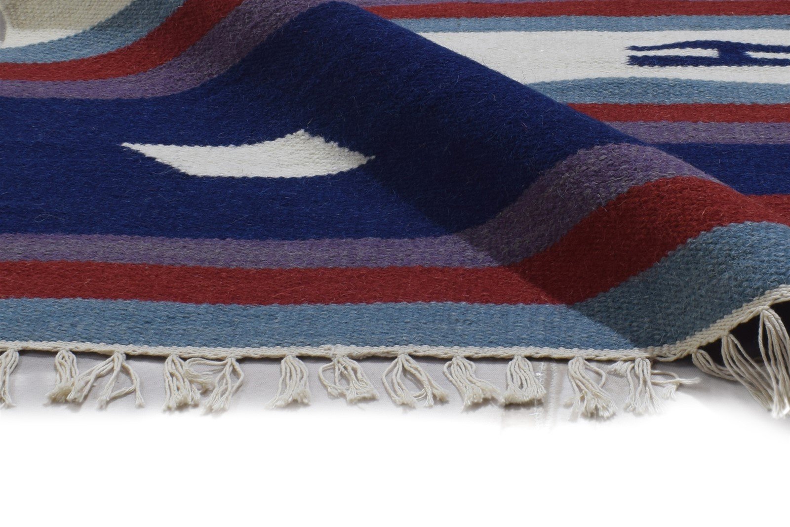 Brinna 6' X 8' Rug Wool Multi Color Persian Dhurrie Oriental Tribal   7864354963605