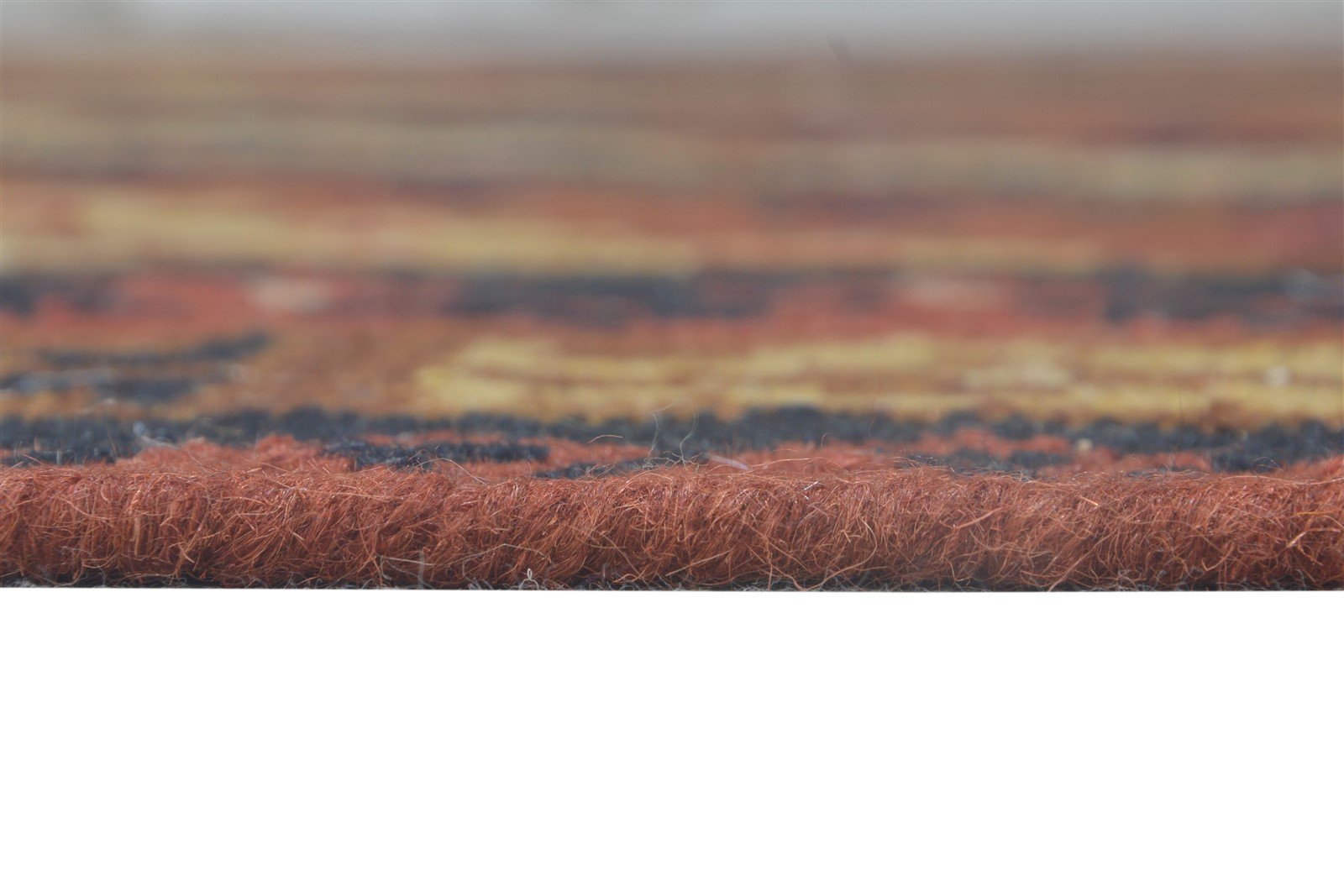 6' X 8' Rug Wool Rust Southwestern Dhurrie American Tribal Room Size Carpet   7865048891541