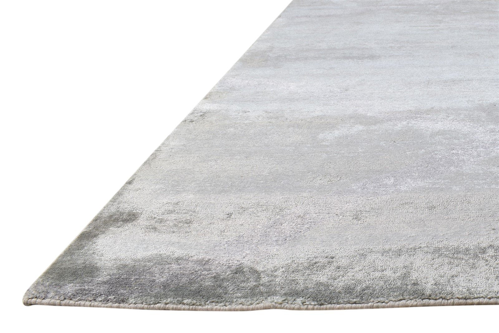 6' X 9' Rug Silk Grey Modern Hand Knotted American Abstract Room Size Carpet   7865093947541