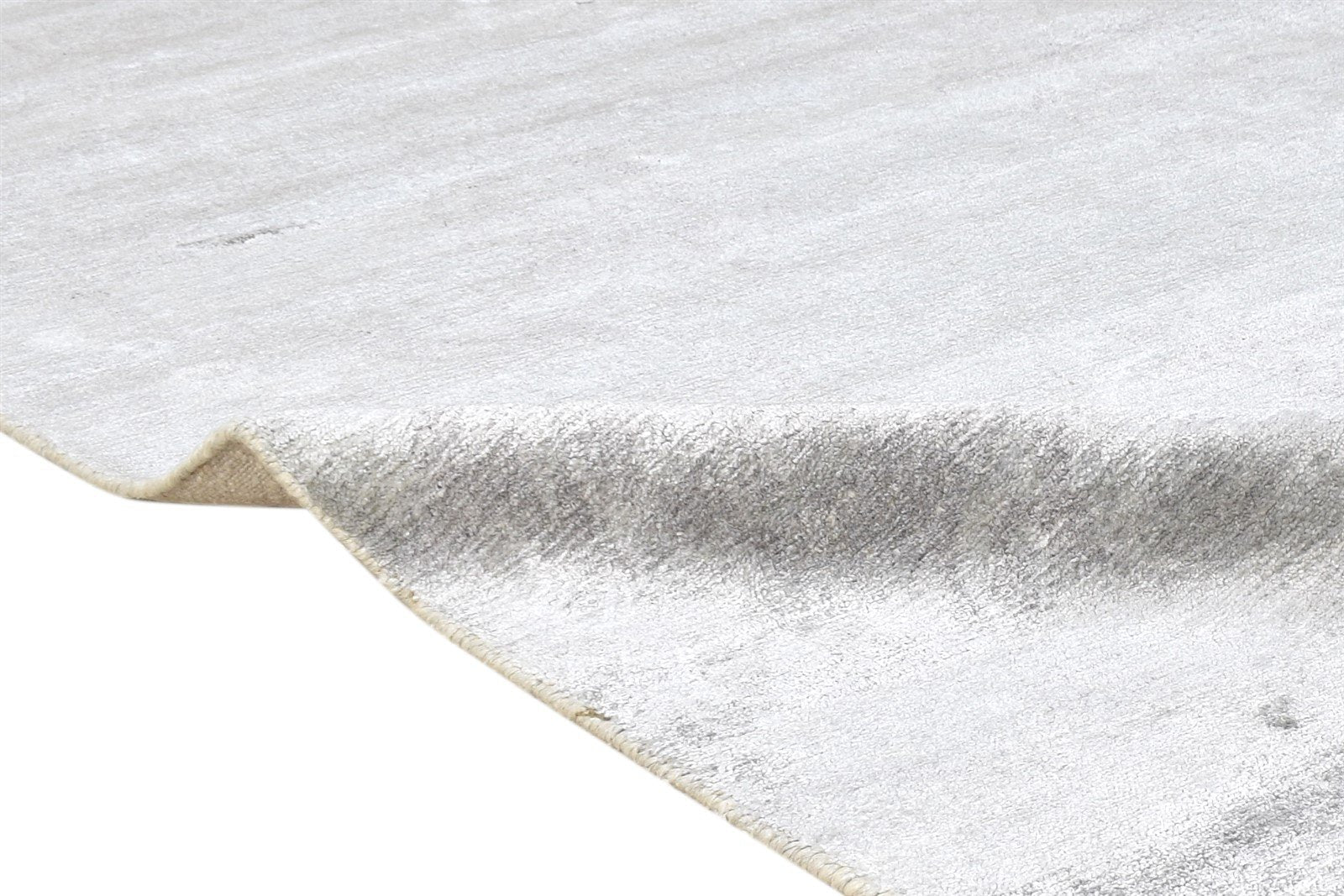 6' X 9' Rug Silk Grey Modern Hand Knotted American Abstract Room Size Carpet   7865070551189