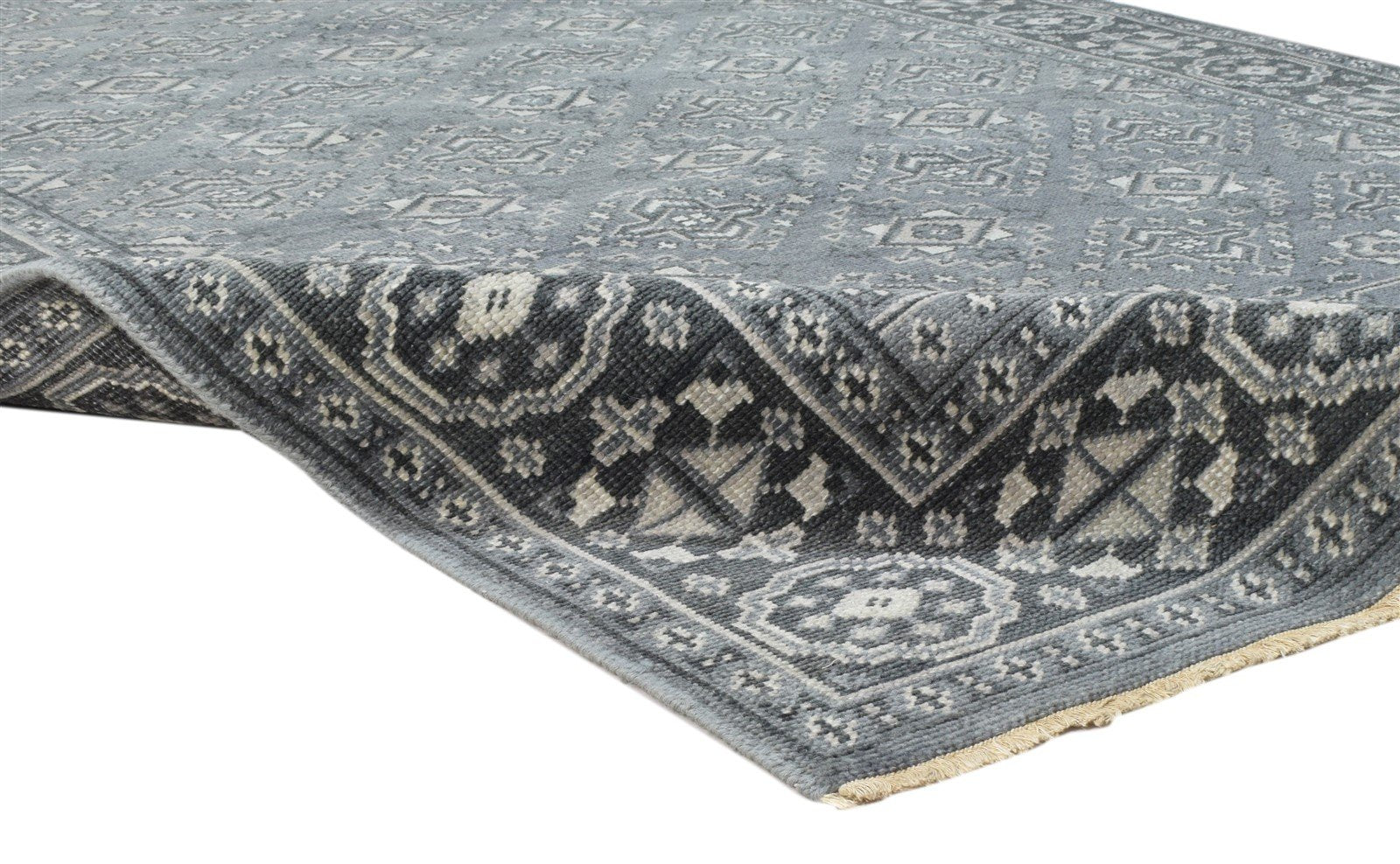 6' X 9' Rug Wool Grey Persian Hand Knotted Kazak Oriental Room Size Carpet   7860676591765