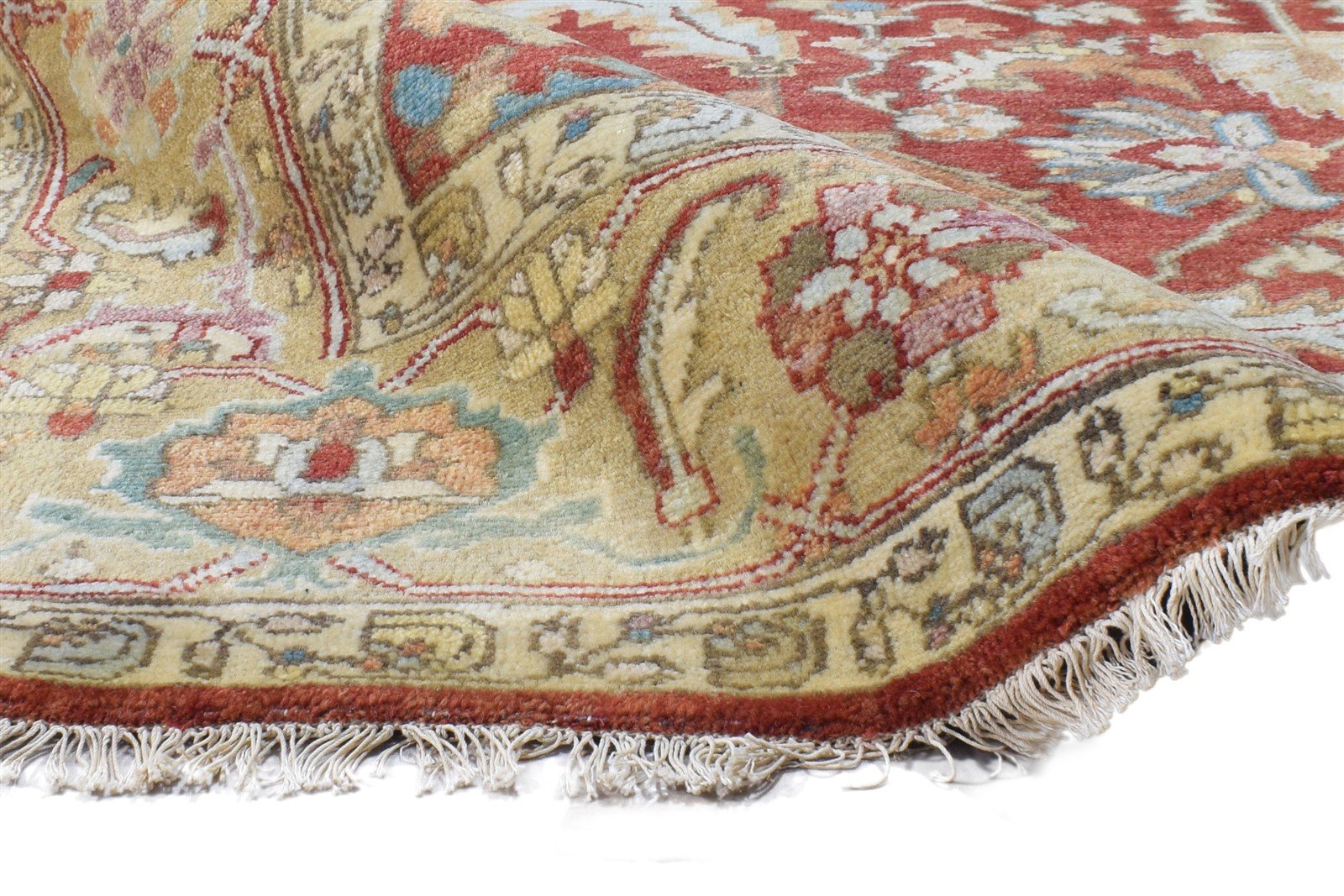6' X 9' Rug Wool Rust Persian Hand Knotted Kashan Oriental Room Size Carpet   7865000198293