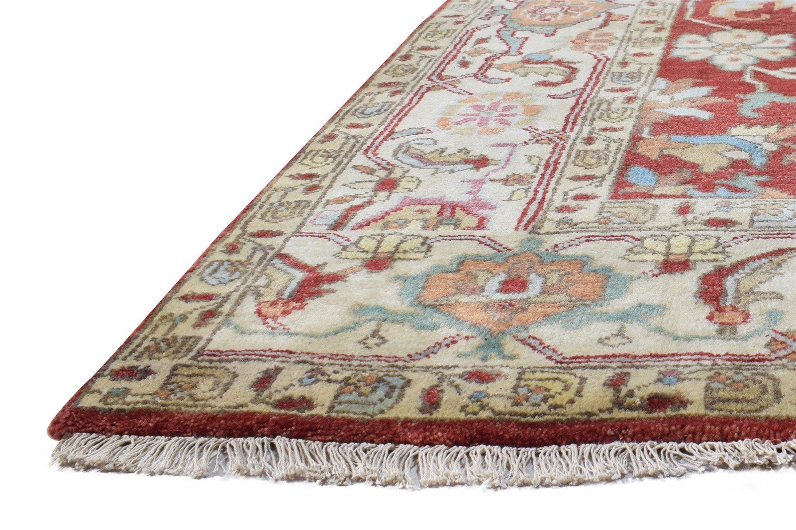 6' X 9' Rug Wool Rust Persian Hand Knotted Oushak Oriental Room Size Carpet   7864999641237
