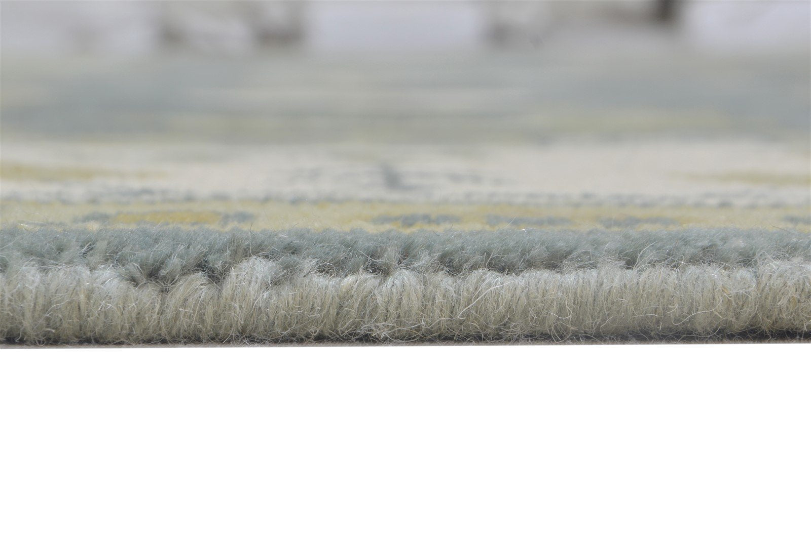 8' X 10' Rug Wool Dark Grey Persian Hand Knotted Oushak Oriental Large Carpet  Area Rug 