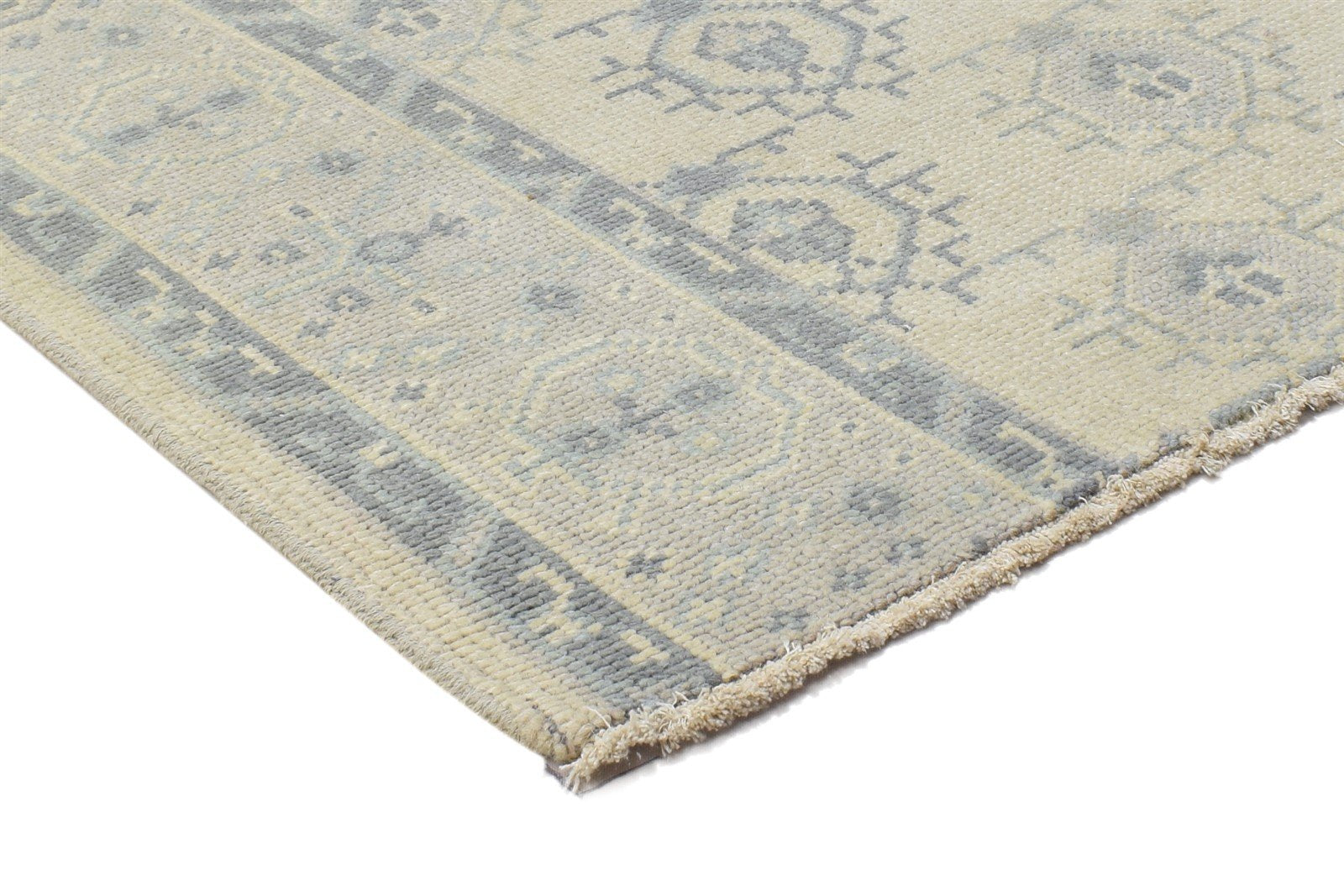 Hand Knotted Sand Wool Rug 2'6 X 3' Persian Bokhara Oriental Small Carpet 