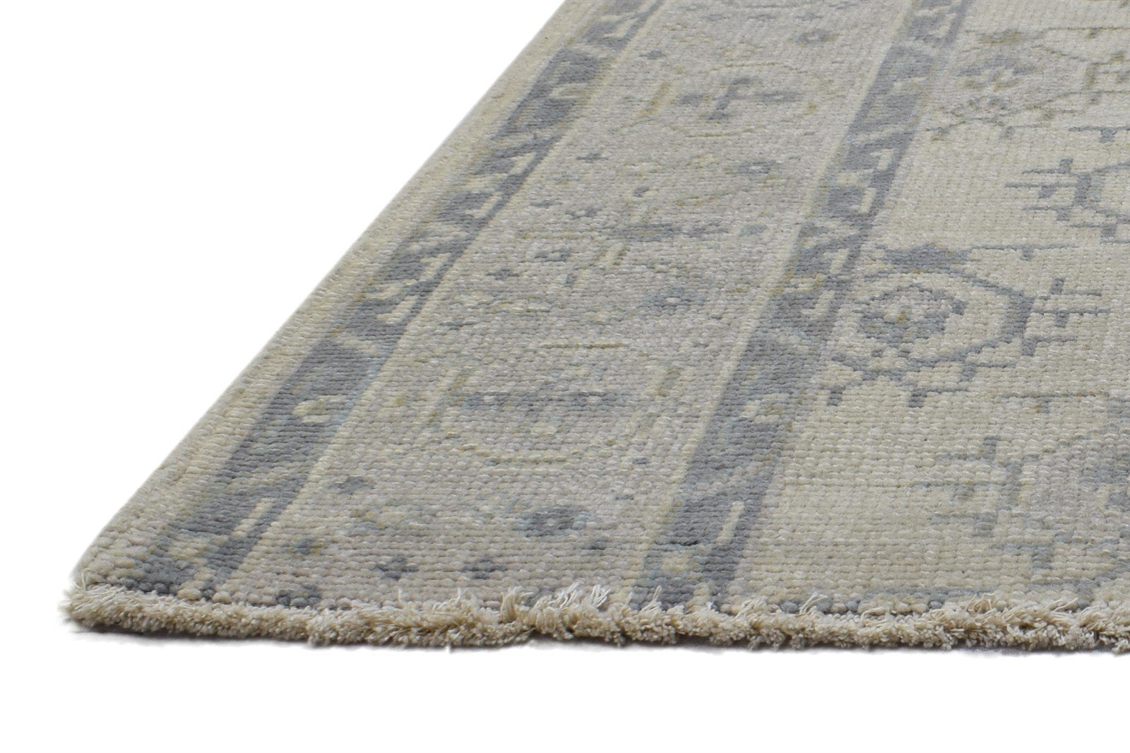 Wool Sand Rug 2'6 X 3' Persian Hand Knotted Bokhara Oriental Small Carpet  Area Rug 