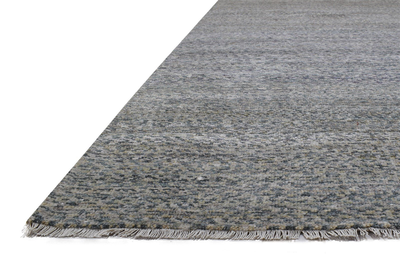 8' X 10' Rug Wool Grey Modern Hand Knotted Scandinavian Abstract Large Carpet 