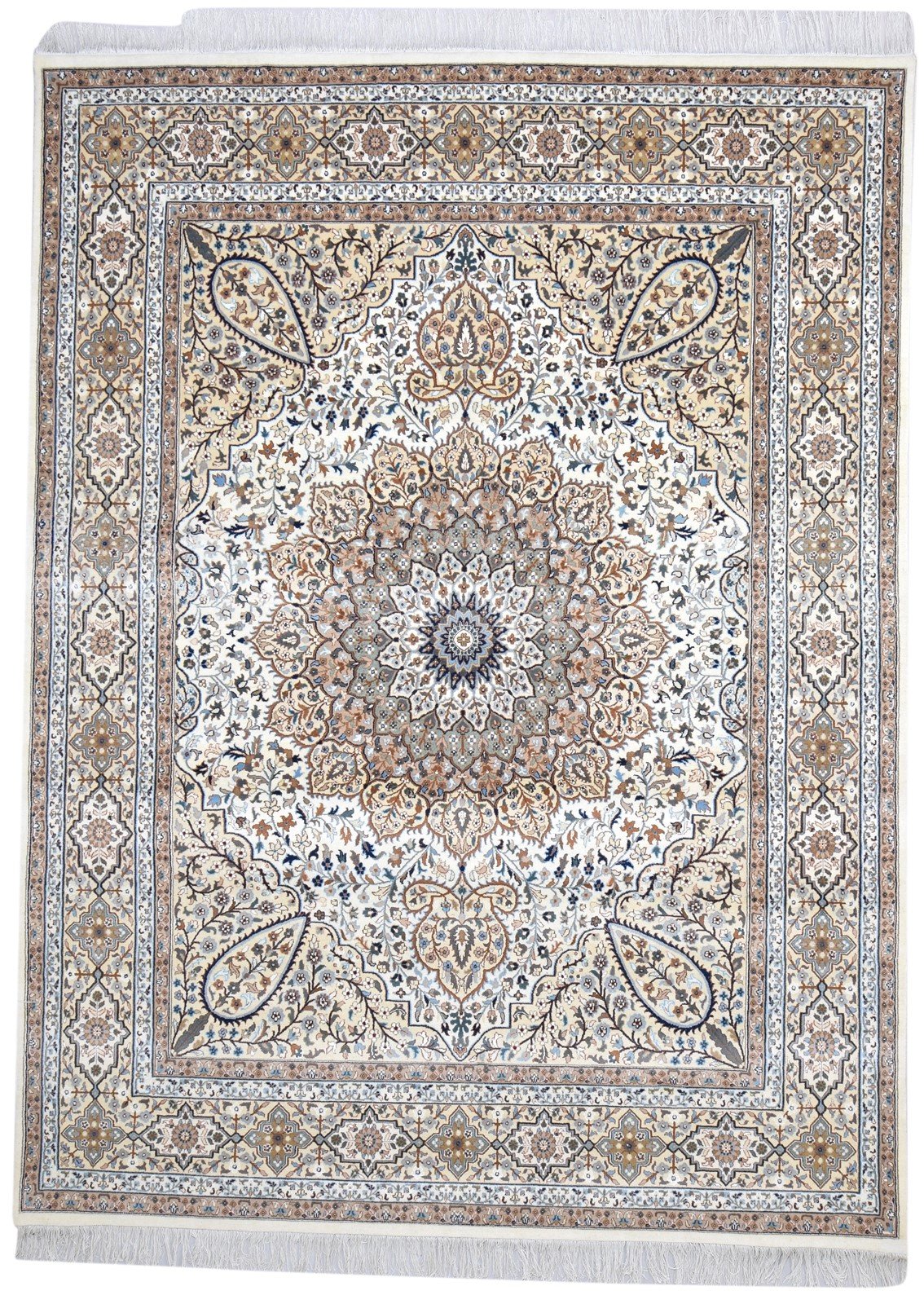 8' X 11' Rug Wool Grey Persien Hand Knotted Bijar Oriental Large Carpet 